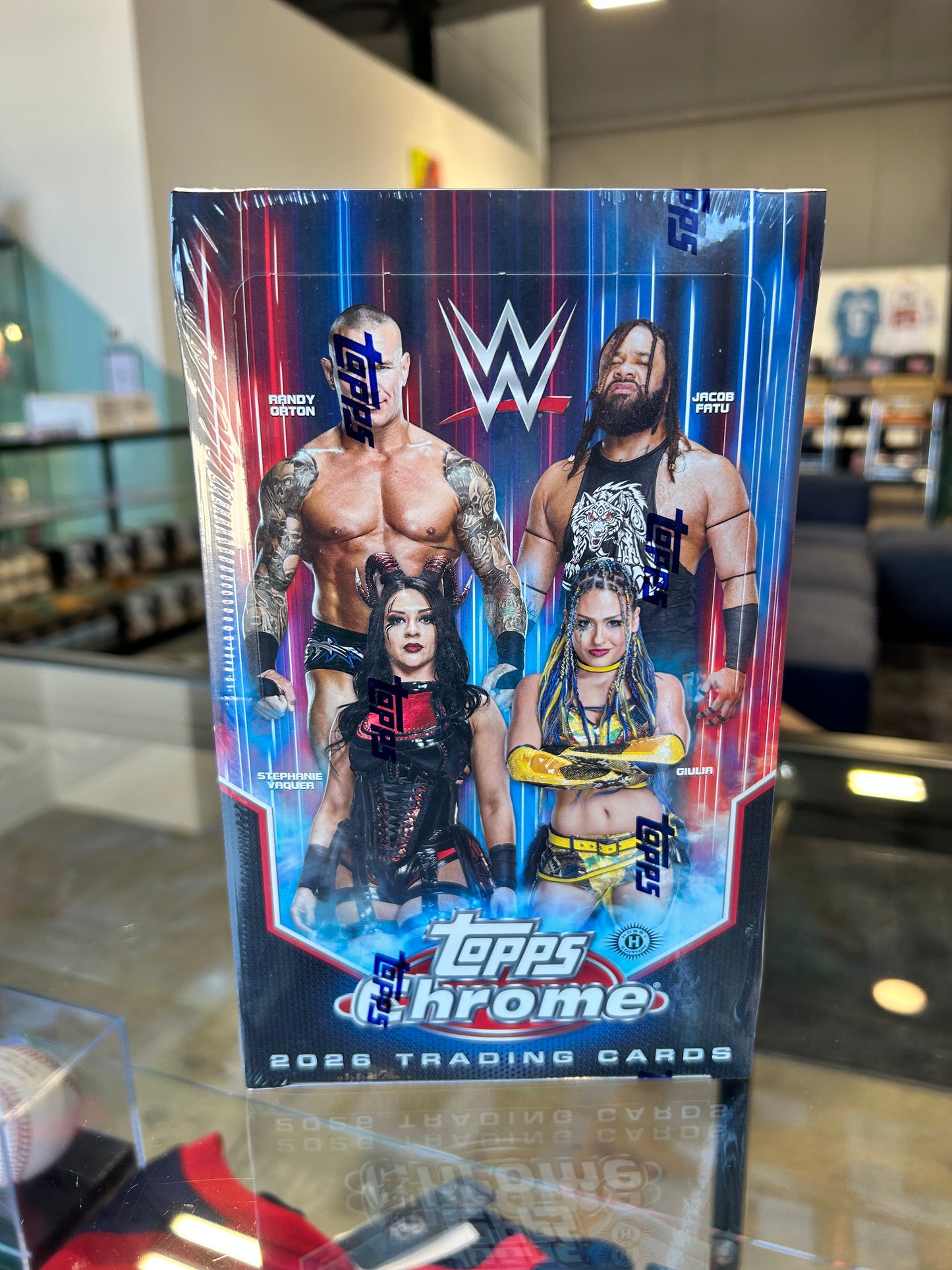 2026 Topps Chrome WWE Wrestling Hobby Box