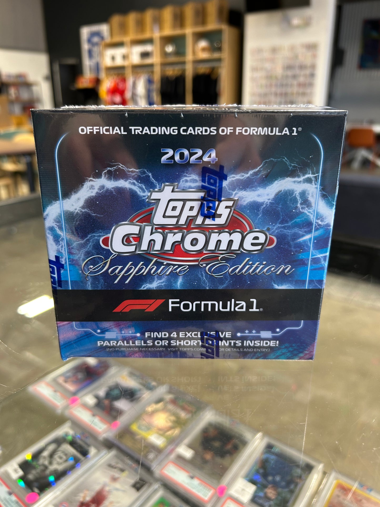 2024 Topps Chrome F1 Formula 1 Sapphire Edition Box