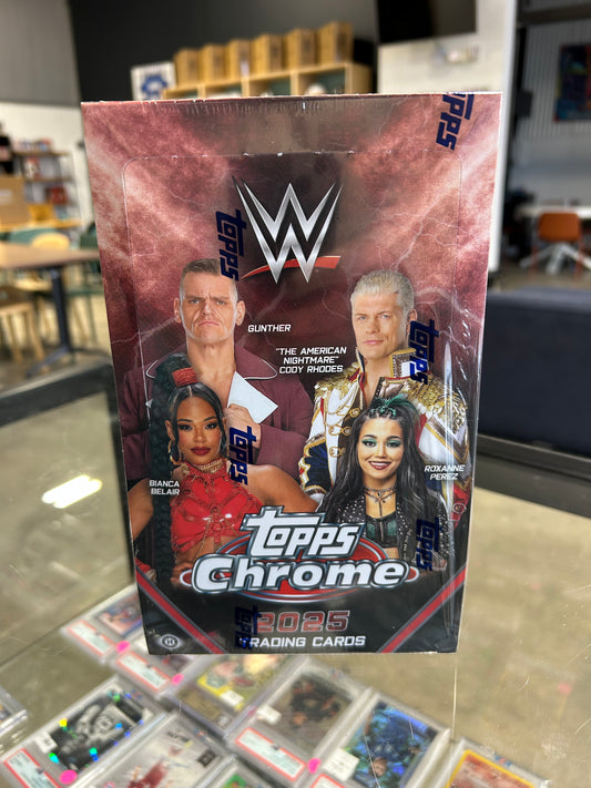 2025 Topps WWE Wrestling Chrome Hobby Box