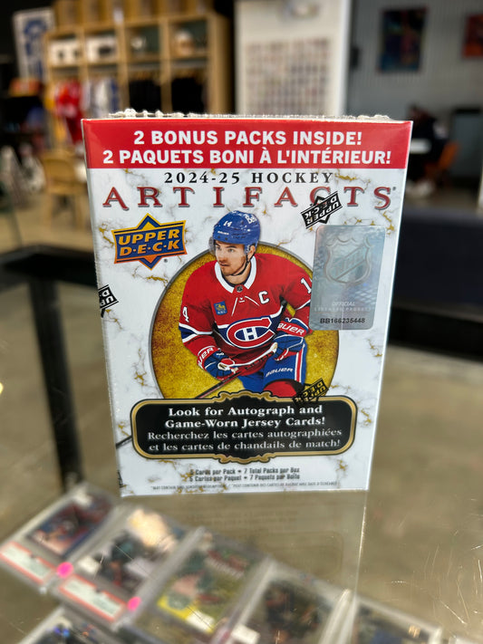 2024-25 Upper Deck Artifacts Hockey Blaster Box