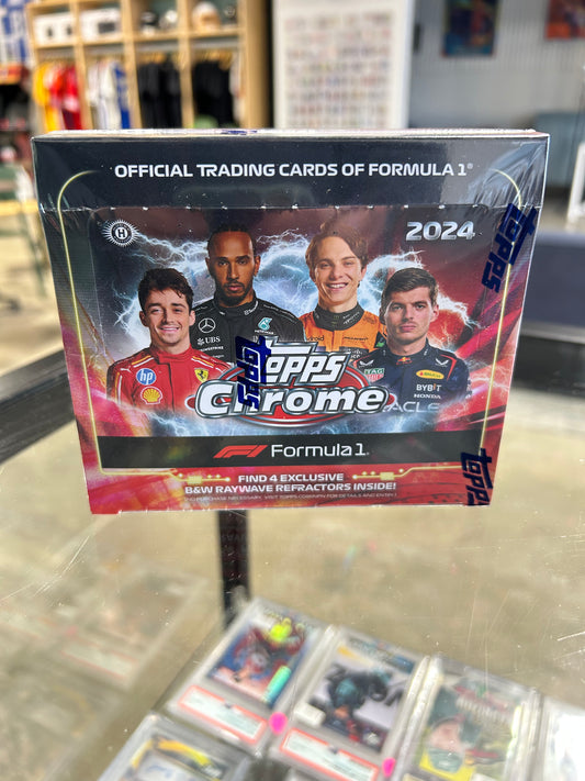 2024 Topps Chrome F1 Formula 1 Qualifying Lap Hobby Box