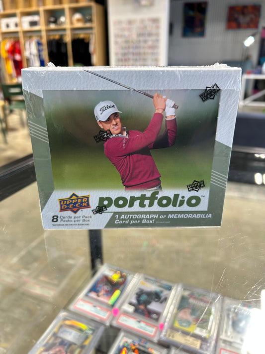 2024 Upper Deck Portfolio Golf Hobby Box