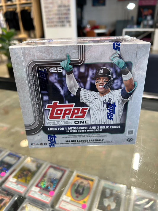 2025 Topps Series 1 Baseball Jumbo Box