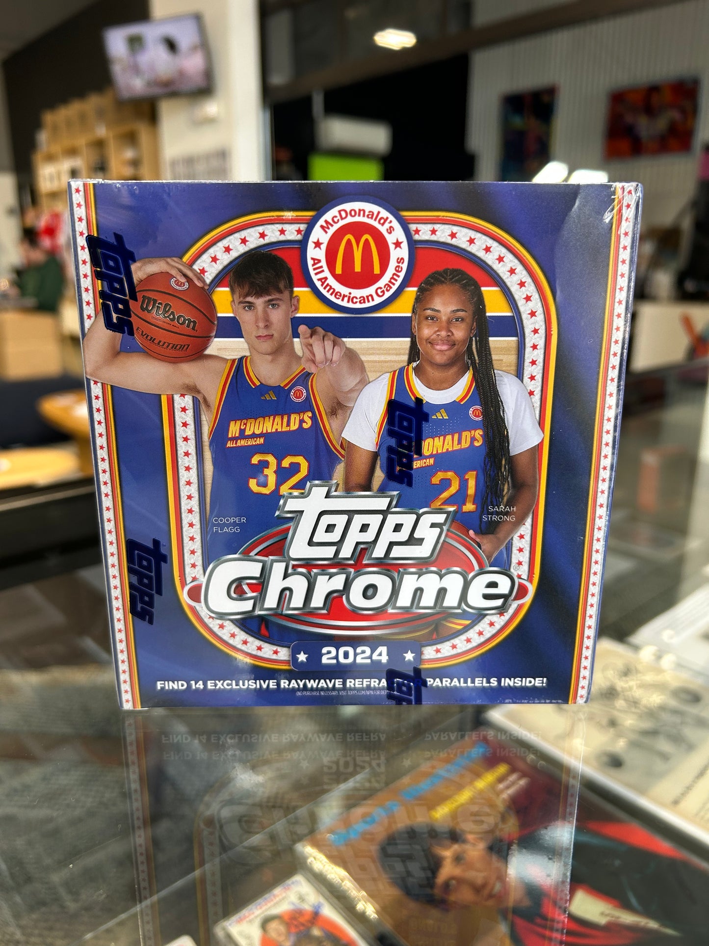 2024 Topps Chrome McDonald's All American Basketball Monster Box