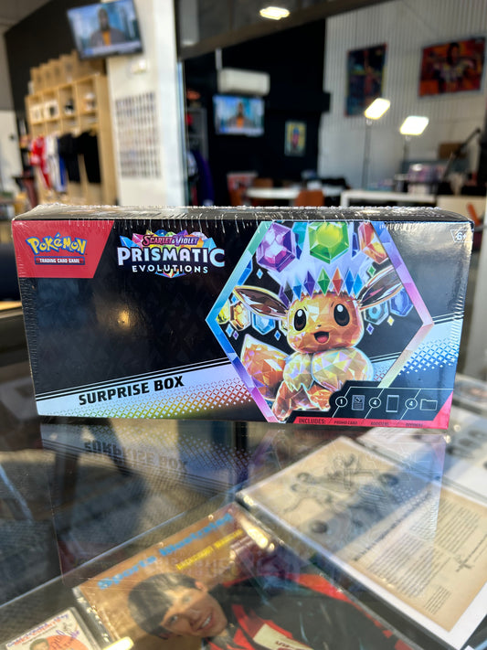 Prismatic Evolutions Surprise Box