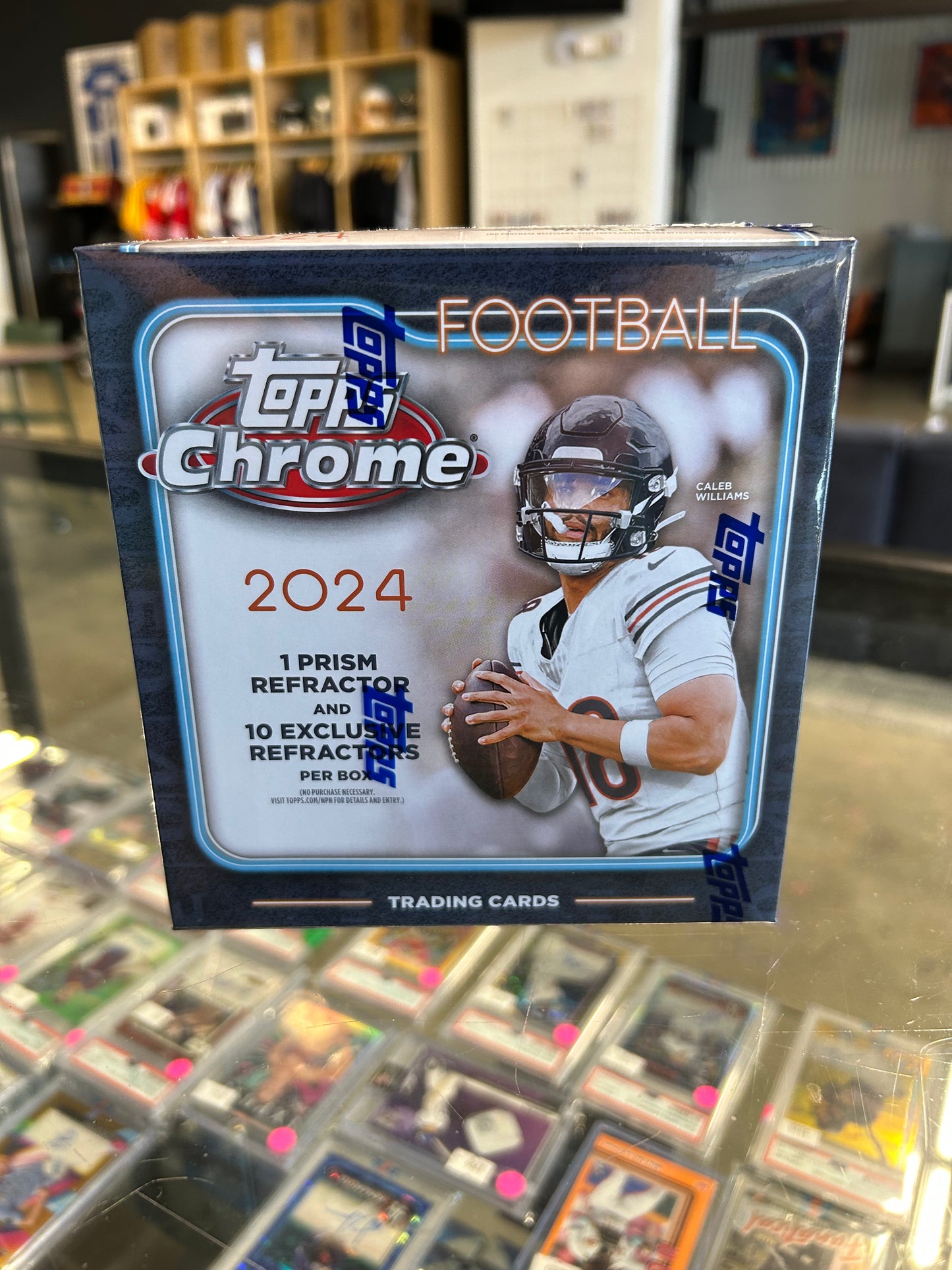 2024 Topps Chrome Football Mega Box