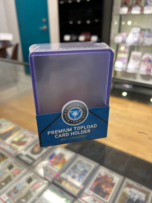 Top Load Card Holder - 3x4 Standard (25ct)