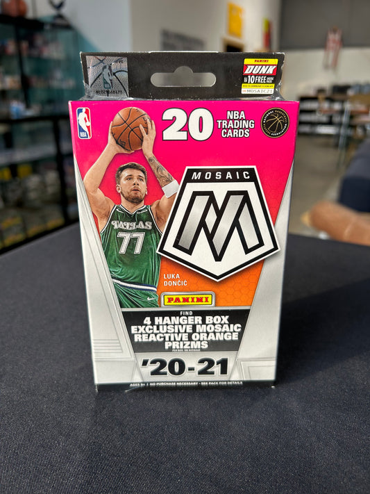 2020-21 Panini Mosaic Basketball Hanger Box