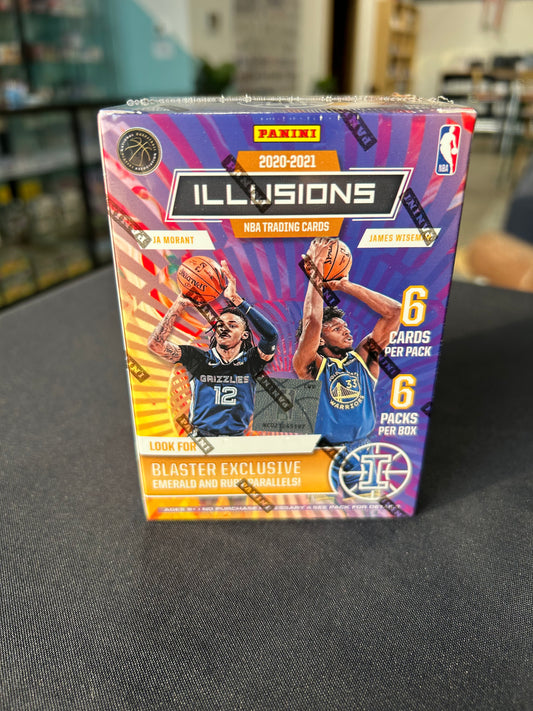 2020-21 Panini Illusions Basketball Blaster Box