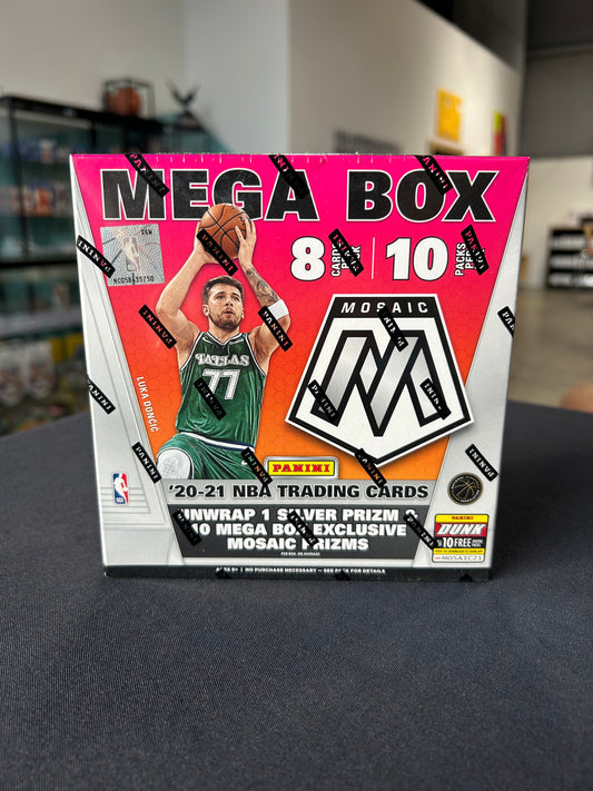 2020-21 Panini Mosaic Basketball Mega Box