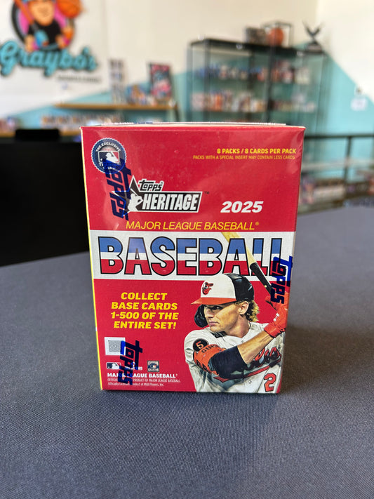 2025 Topps Heritage Baseball Blaster Box