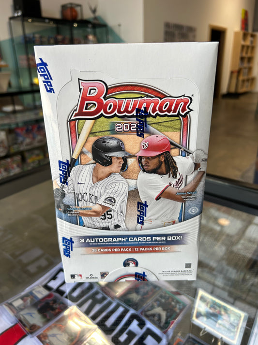 2025 Bowman Baseball Hobby Jumbo Box