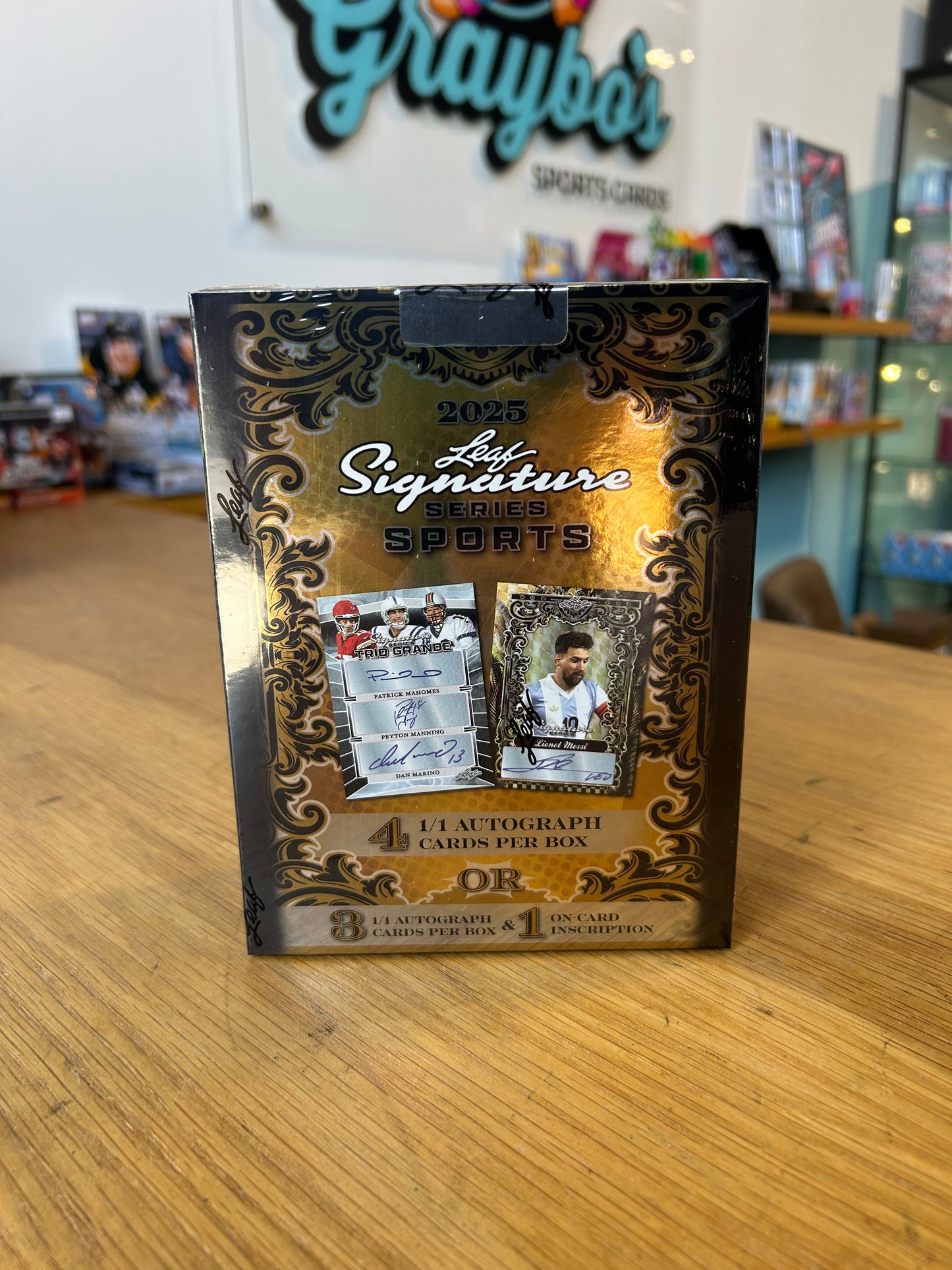 2025 Leaf Signature Series Sports Hobby Box
