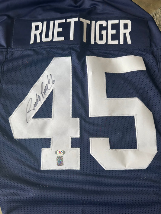 Rudy Ruettiger Notre Dame Autographed Jersey