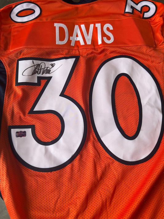 Terrell Davis Denver Broncos Autographed Jersey