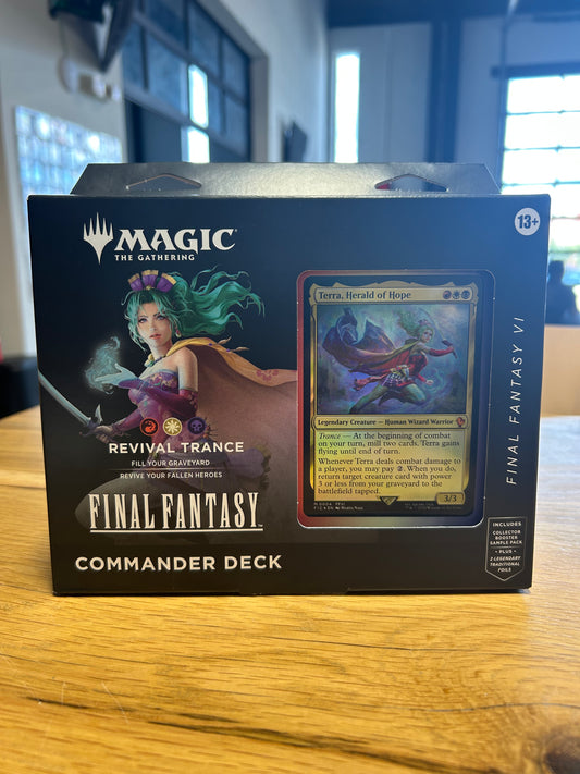 FINAL FANTASY Commander Deck - FINAL FANTASY VI Revival Trance