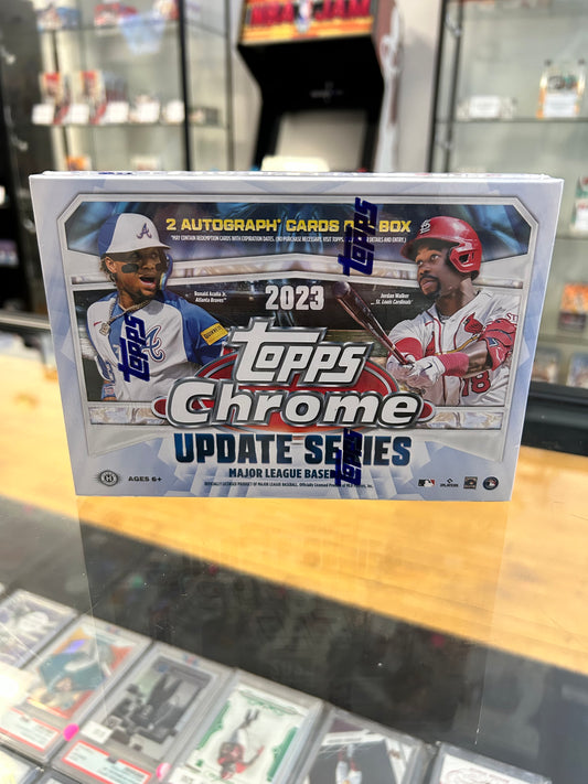 2023 Topps Chrome Update Series Baseball Breaker Delight Box