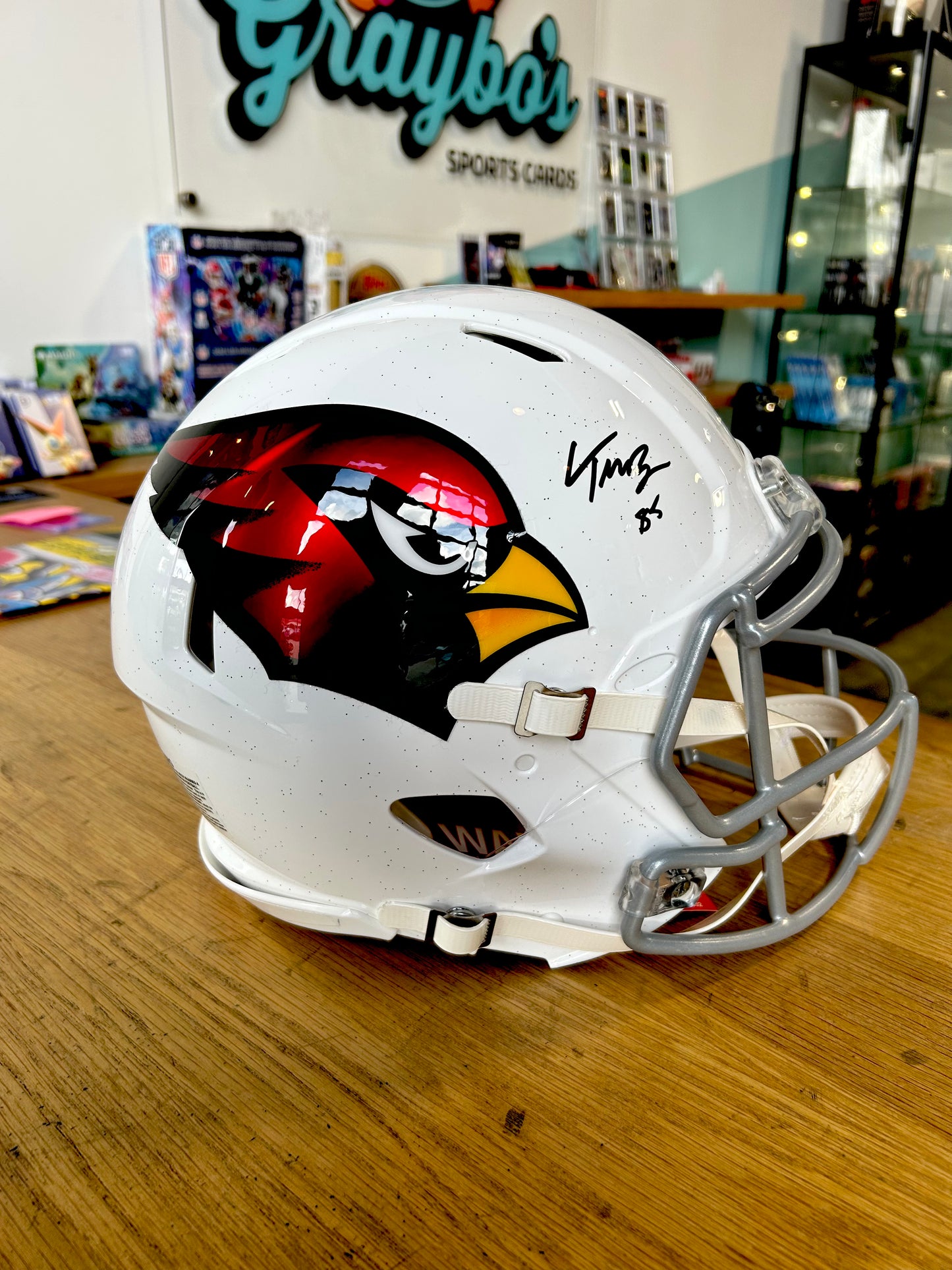 Trey McBride Arizona Cardinals Autographed Helmet