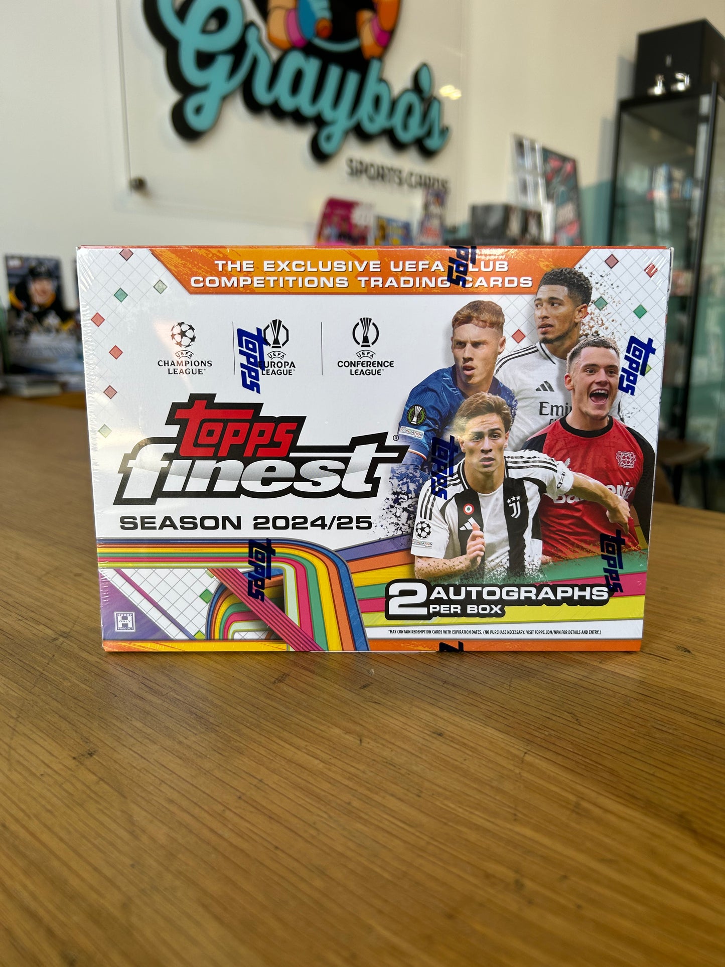 2024/25 Topps UEFA Club Competitions Finest Soccer Hobby