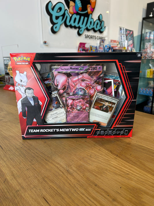 Team Rocket's Mewtwo ex Box