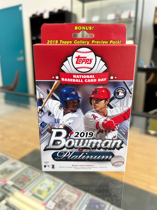 2019 Bowman Platinum Baseball Hanger Box
