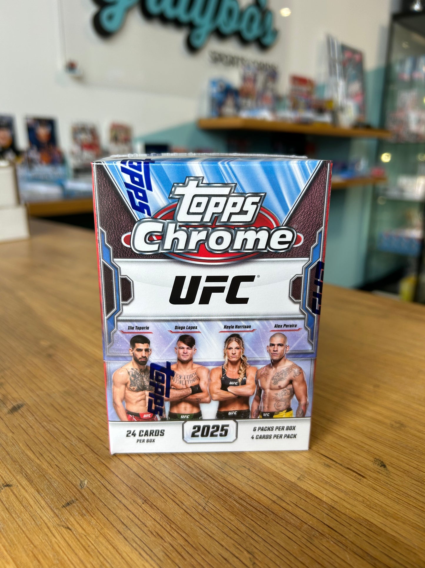 2025 Topps Chrome UFC Blaster Box