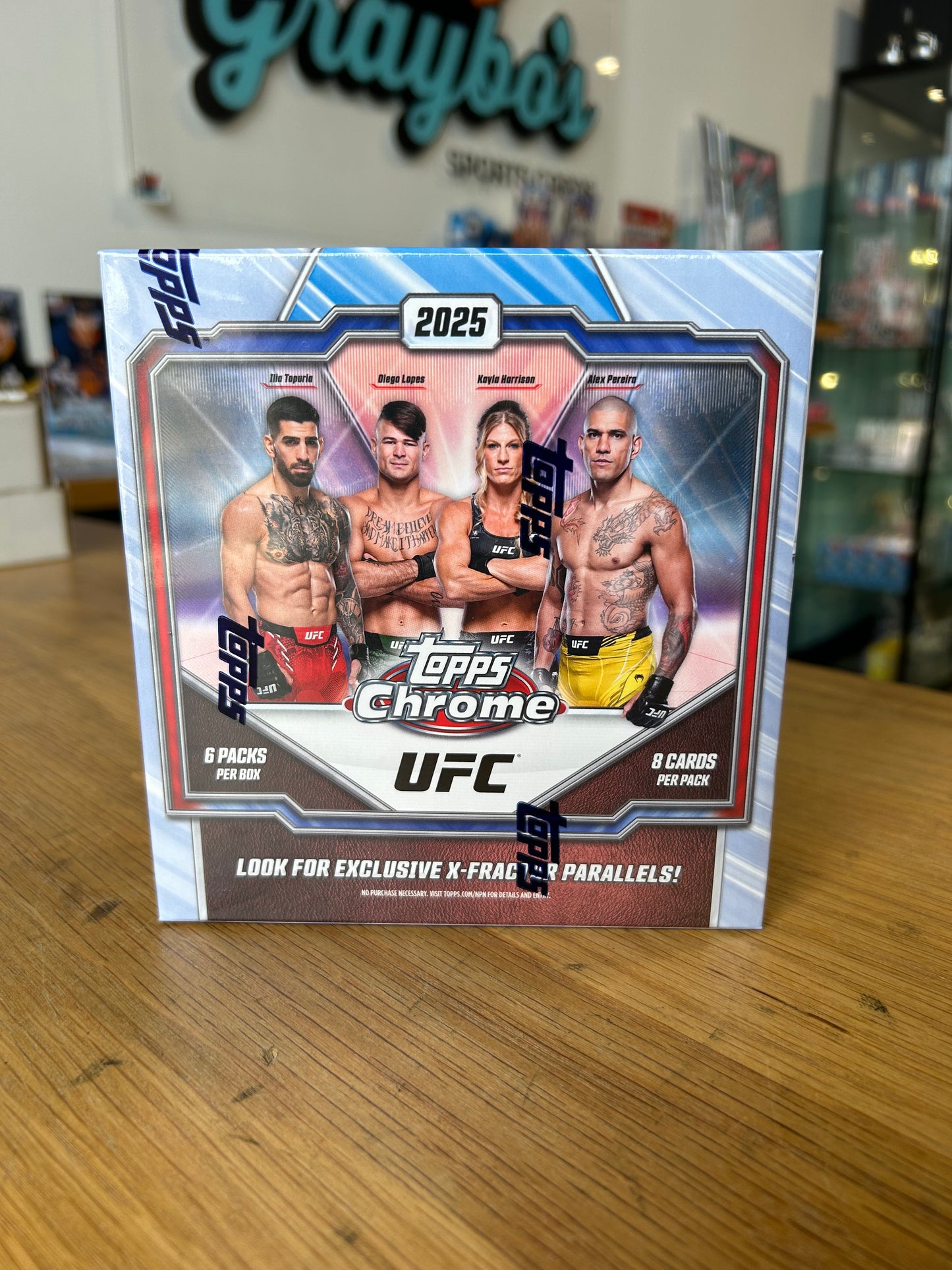 2025 Topps Chrome UFC Mega Box
