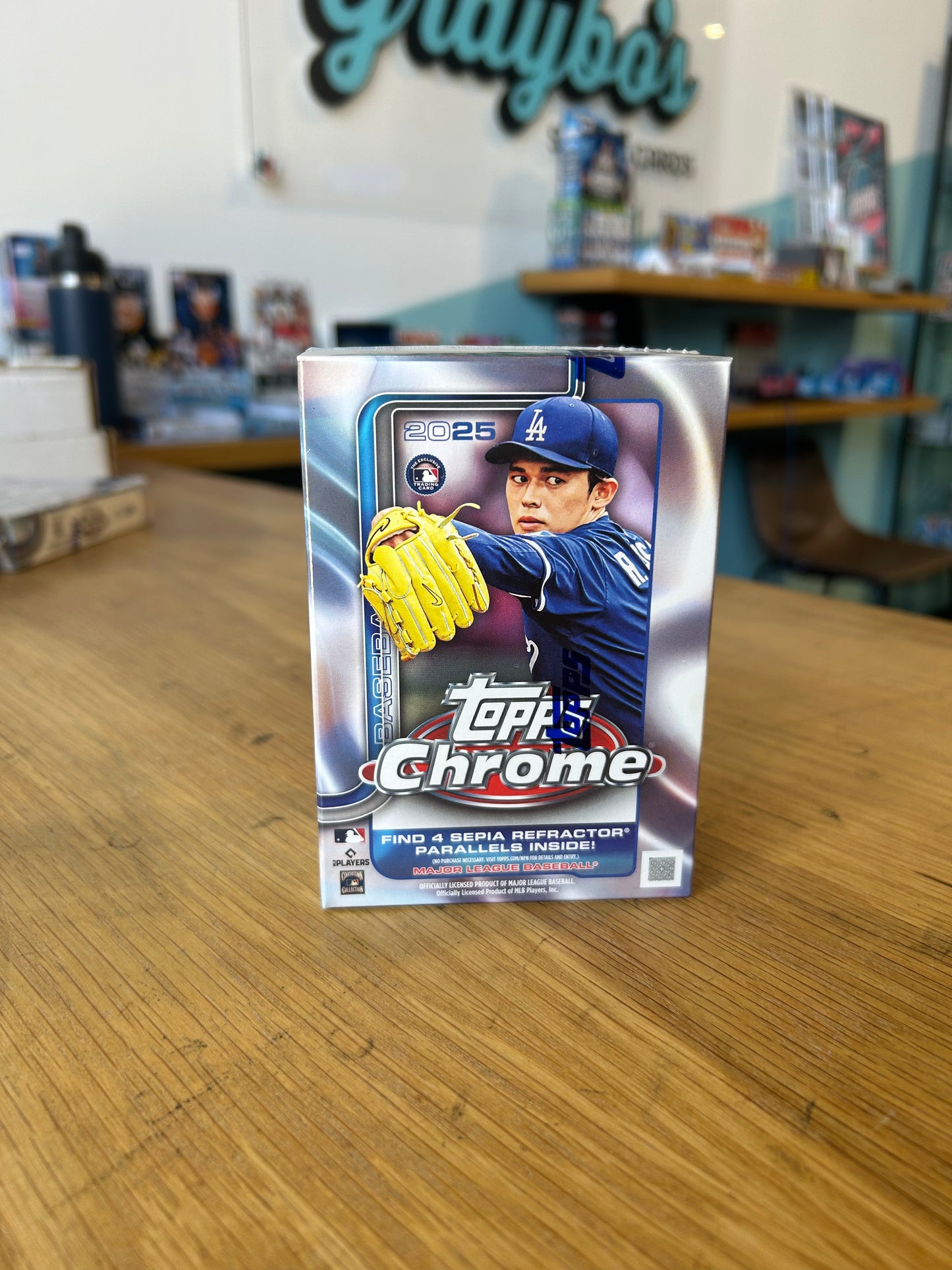 2025 Topps Chrome Baseball Blaster Box