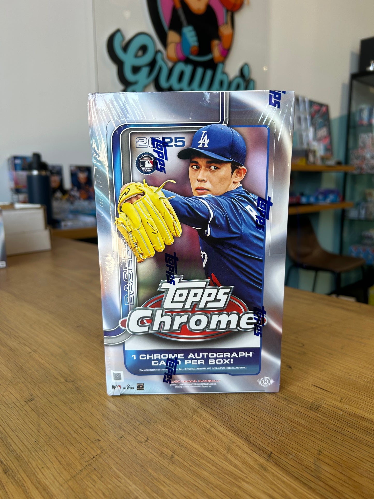 2025 Topps Chrome Baseball Hobby Box