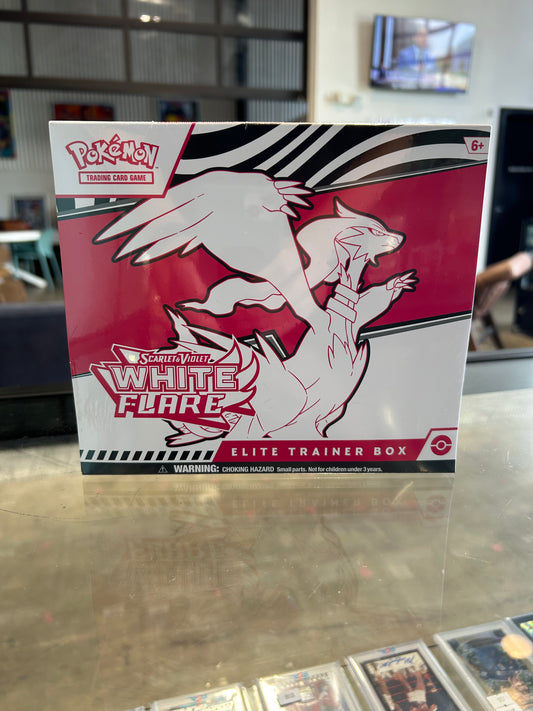 White Flare Elite Trainer Box