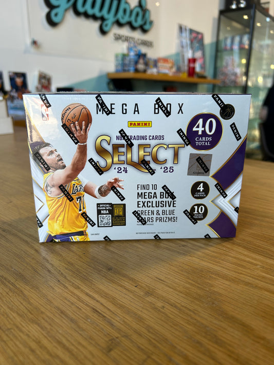 2024/25 Panini Select Basketball Hobby Mega Box
