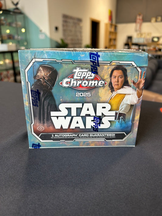 2025 Topps Star Wars Chrome Hobby Box
