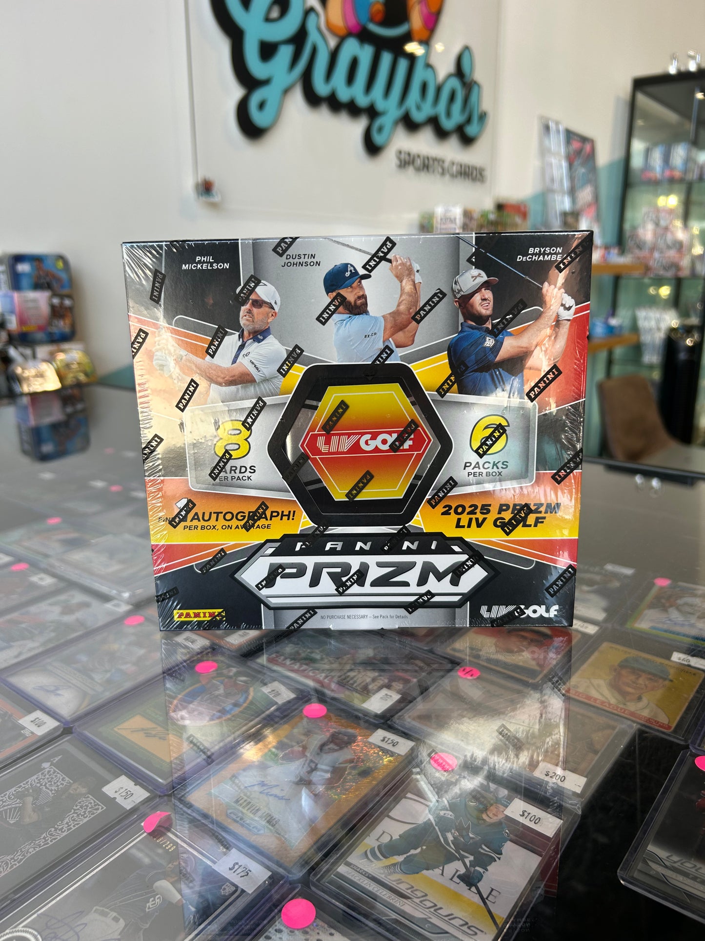 2025 Panini Prizm LIV Golf Hobby Box
