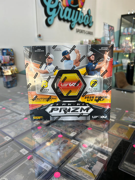 2025 Panini Prizm LIV Golf Hobby Box