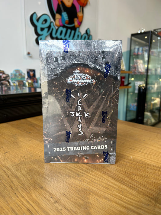 2025 Topps Chrome WWE x Cactus Jack Hobby Box