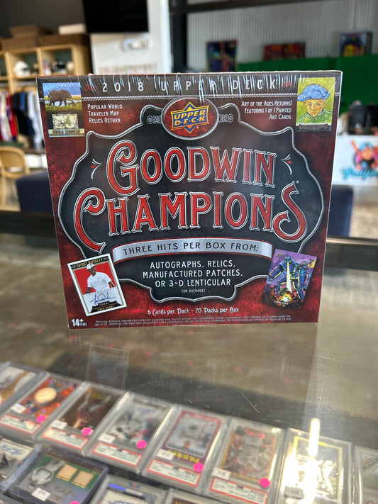 2018 Upper Deck Goodwin Champions Hobby Box