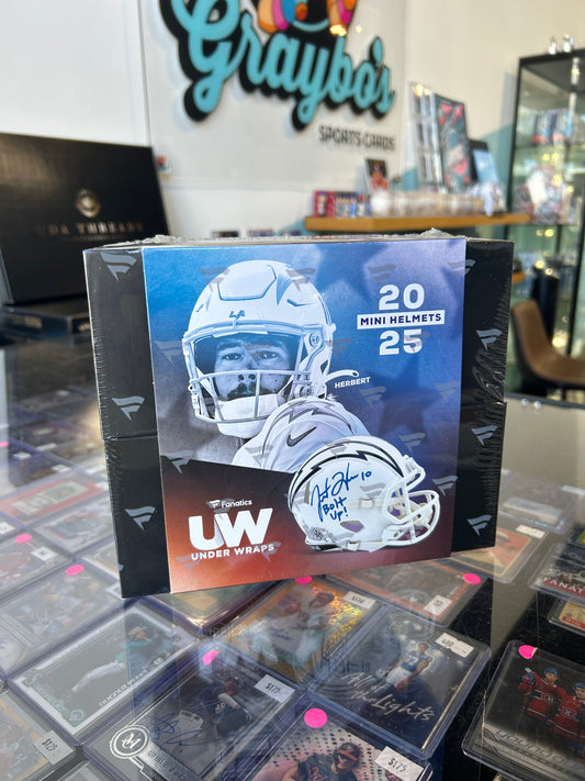 2025 Under Wraps NFL Mini Helmets