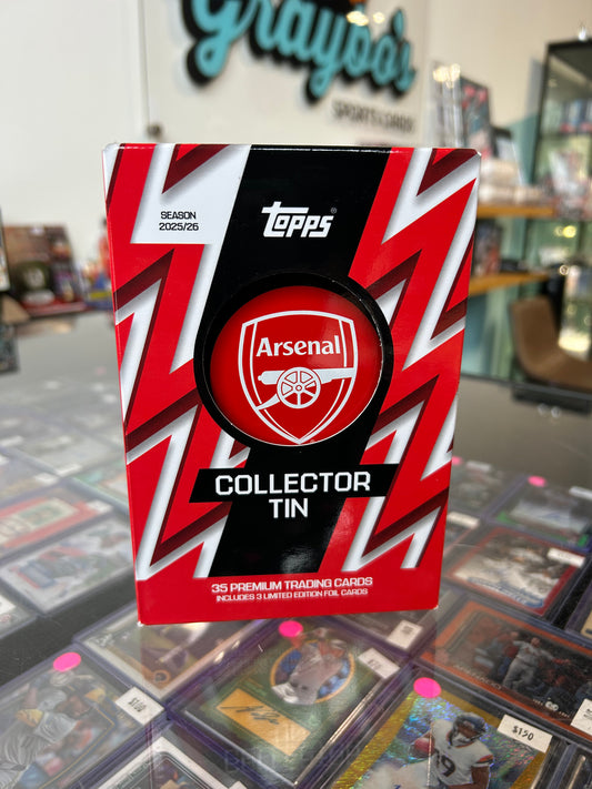 2025/26 Topps Collector Tin - Arsenal