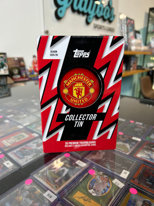 2025/26 Topps Collector Tin - Manchester United