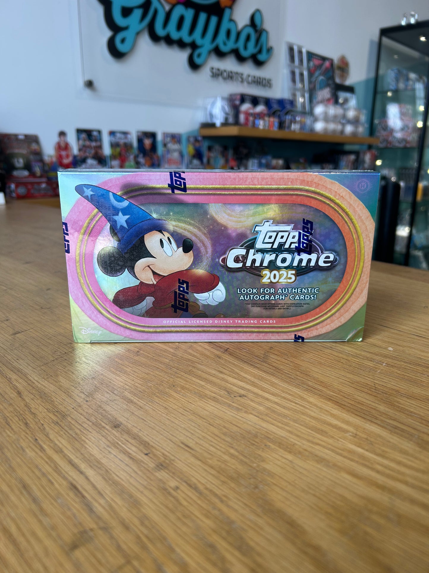 2025 Topps Disney Chrome Hobby Box