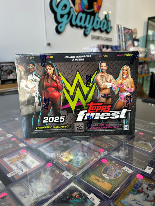2025 Topps Finest WWE Hobby Box
