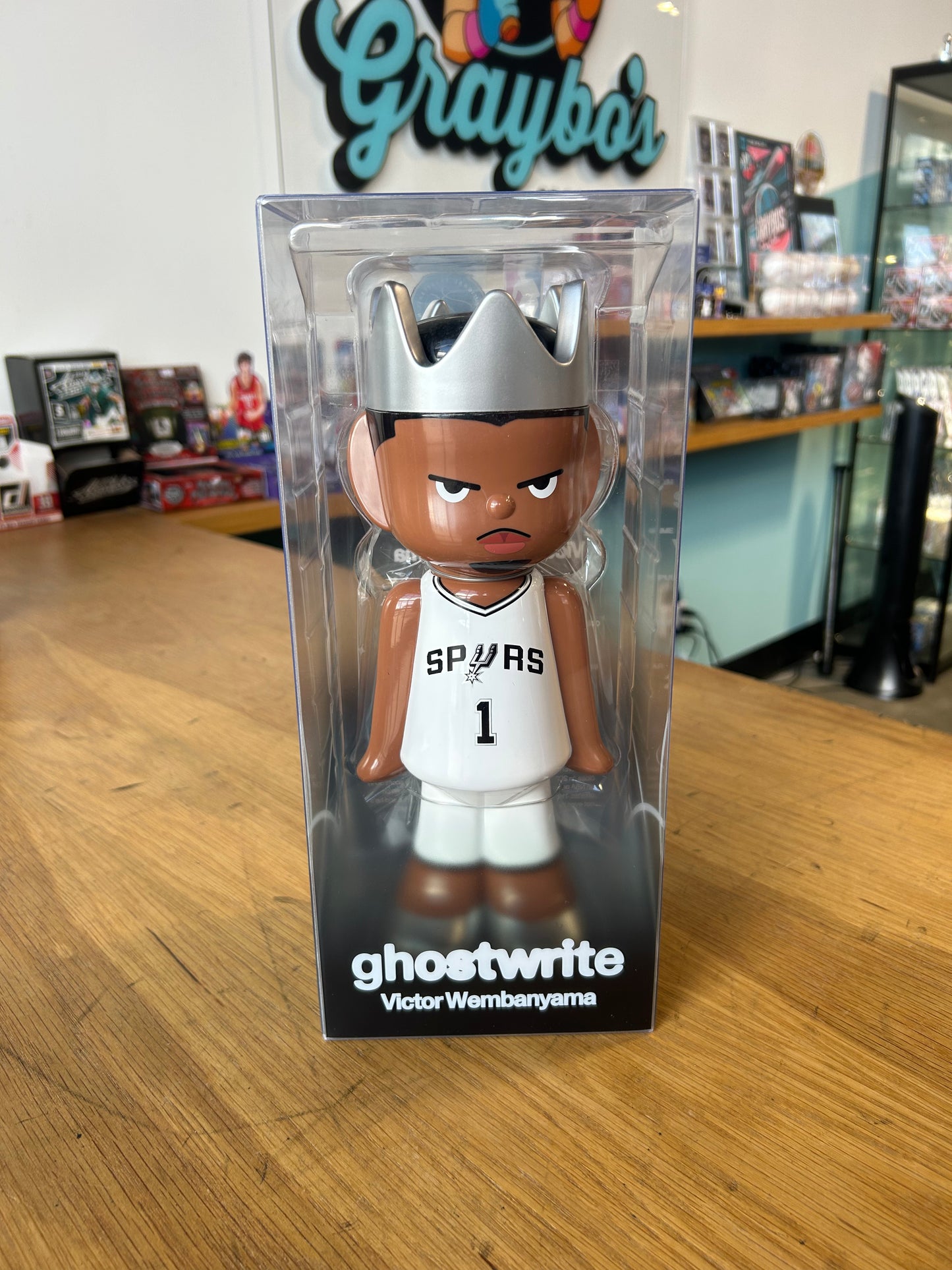 ghostwrite x NBA "Game Face" Victor Wembanyama 400% 2025 (Edition of 100)