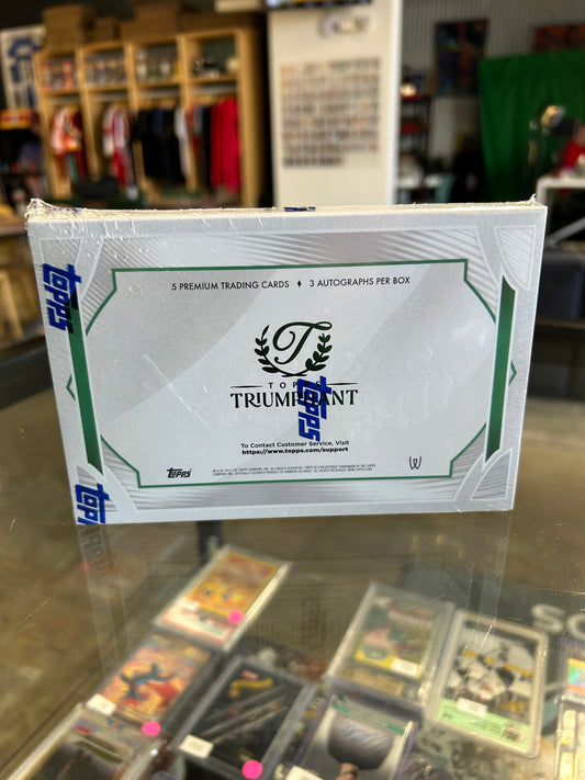 2025 Topps Triumphant Tennis Hobby Box