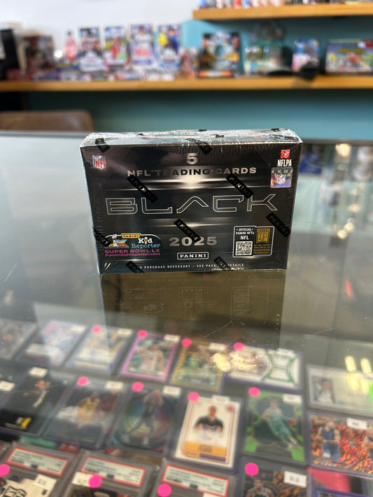 2025 Panini Black Football Hobby Box