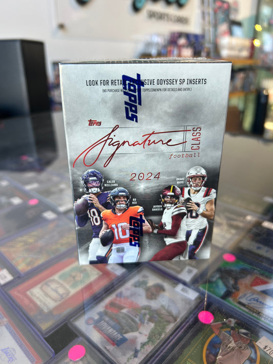 2024 Topps Signature Class Football Blaster Box