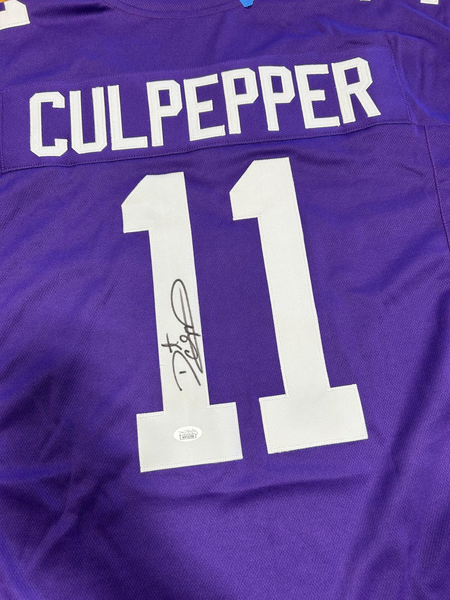 Duante Culpepper Minnesota Vikings Autographed Jersey