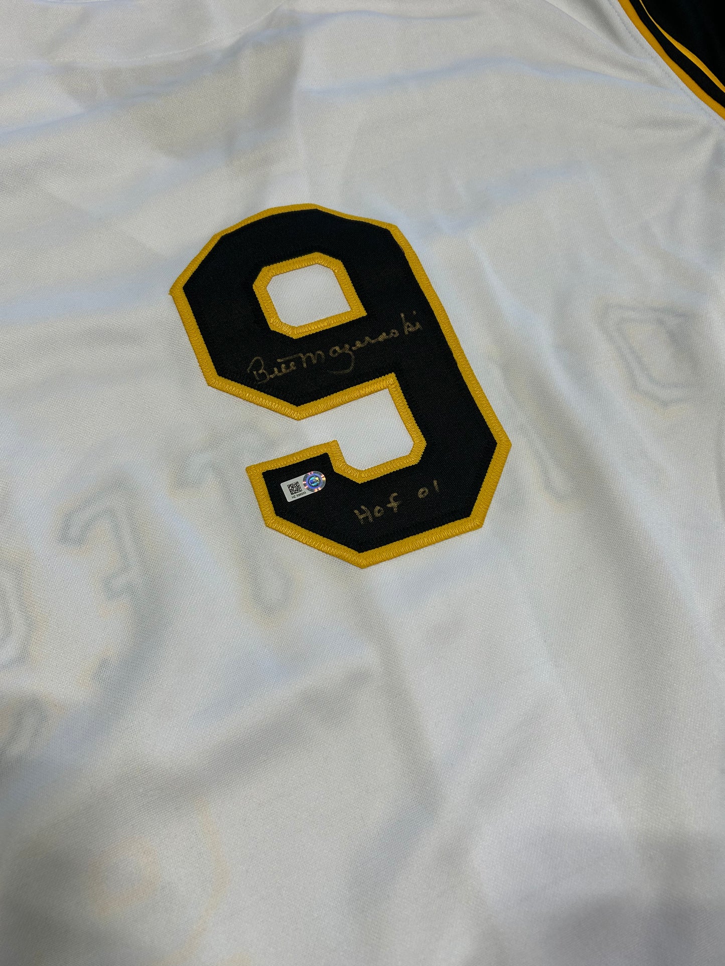 Bill Mazeroski Pittsburg Pirates Autographed Jersey