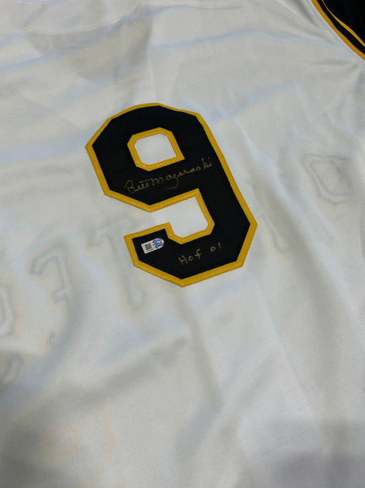 Bill Mazeroski Pittsburg Pirates Autographed Jersey