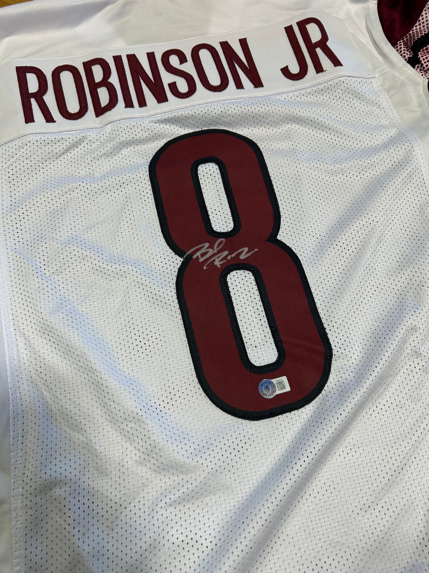Brian Robinson Jr. Washington Commanders Autographed Jersey