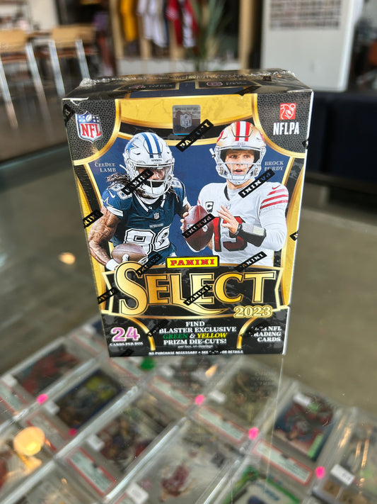 2023 Select Football Blaster Box (Green/Yellow)